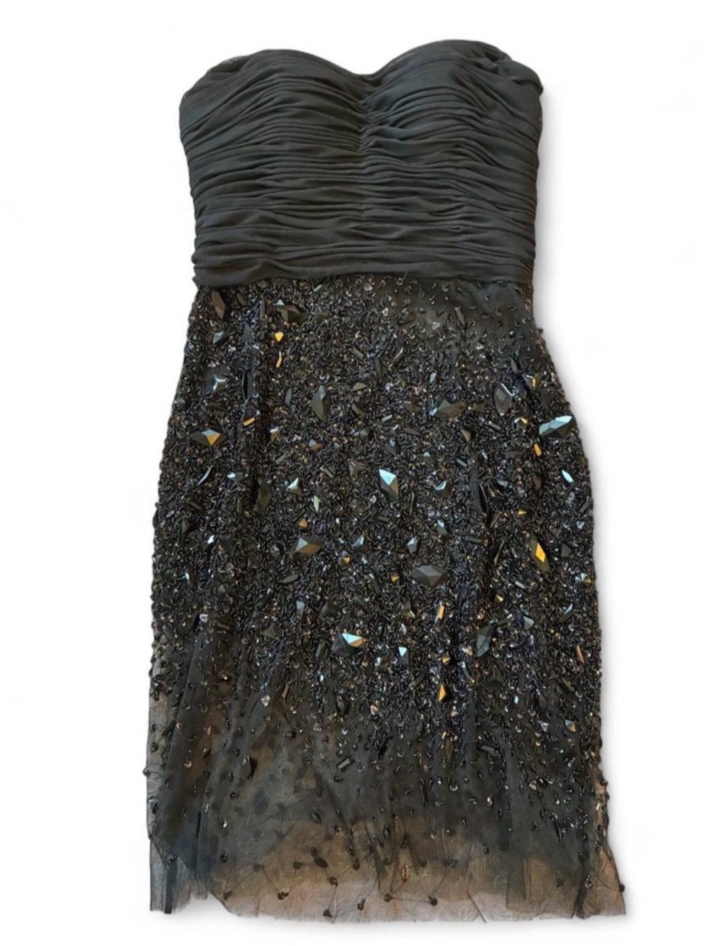Vintage Terani Couture Homecoming Dress Size 4 Beaded